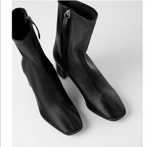 ZARA Soft Leather boots